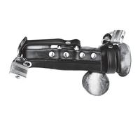 Blue Line Gimp Locking Chastity Sheath with Double Metal Cock Ring