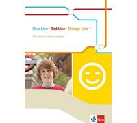 Blue Line - Red Line - Orange Line 1: Workbook Förderausgabe Klasse 5 (Hardback)