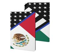 Blue Line U.S. Mexican Flag Compatible with iPad Protective Case ipad Pro/ipad Air3(10.5in)