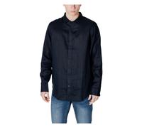 ARMANI EXCHANGE Shirt Men color Blue - Size: S - male