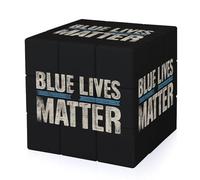 Blue Lives Matter Puzzles for Adults 3x3 Speed Cube Travel Games