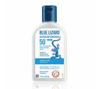 Blue Lizard Sensitive Mineral Sunscreen - No Chemical Actives - SPF 50+ UVA/UVB Protection, 5 Ounce Bottle