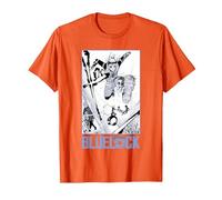 Blue Lock Gin Gagamaru Goalkeeper Big Chest Panel Portrait T-Shirt, Men, Orange, XX-Large