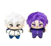 BLUE LOCK Keychain Seishiro Nagi Chigiri Hyoma Plush Keychain 12cm Anime Keychain Pendant Cute Keychain for Backpack Collectible Gifts for Fans