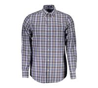 Gant Indigo Check Long Sleeve Shirt Blue S Men