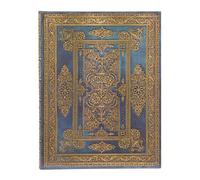 Blue Luxe (Luxe Design) Ultra Lined Hardback Journal (Elastic Band Closure)