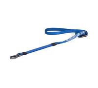 (Blue, M) Reflective Dog Leash Heavy Duty Soft Padded Reflective Nylon for Walking Training Small Medium Large Dogs, Matching Collar Harness Sold Separately
