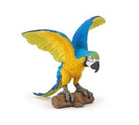 Papo WILD ANIMAL KINGDOM Figurine, 50235 Blue ara Parrot, Multicolour