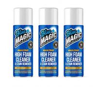 Blue Magic Amazing High Foam Cleaner & Stain Remover, Incredible Cleaning Power, Tackles The Toughest Stains 3 Pack