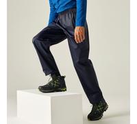 Blue male 3XL Regular Regatta Men's Waterproof Pack-It Overtrousers Blue, Size: 3XL Regular