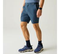 Blue male 44 Regatta Men's Anti insect Travel Light Shorts Blue, Size: 44