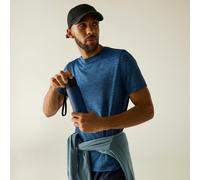 Blue male 4XL Regatta Men's Fingal Edition Marl T-Shirt Blue, Size: 4XL