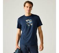 Blue male M Regatta Men's Fingal Graphic T-Shirt Blue, Size: M