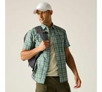 Regatta Mindano Short Sleeve Shirt Green M Man