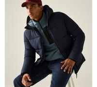 Blue male M Regatta Men's Waterproof Marek Short Padded Jacket Blue, Size: M