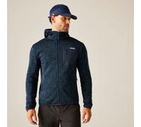 Regatta Men's Newhill Stretch Insulated Hooded Fleece in Blue | Size: Small Regatta Blue S