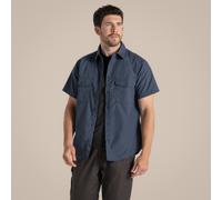 Blue male S Craghoppers Men's Kiwi Short Sleeved Shirt Blue, Size: S