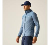 Regatta Men's Finchdale Marl Full Zip Hooded Midlayer in Mid Blue | Size: Small Regatta Mid Blue S