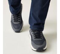 Blue male UK 8 Regatta Men's Marine Heritage Trainers Blue, Size: UK 8