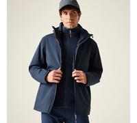 Blue male Regatta Men's Waterproof Coriver 3-in-1 Jacket Blue, Size: XL