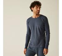 Blue male XL Regatta Professional Men's Long Sleeve Thermal Vest Blue, Size: XL