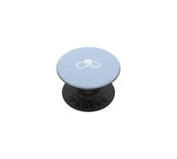 Blue - Mama Infinity Heart Symbol Love Minimalist PopSockets Adhesive PopGrip