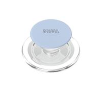 Blue - Mama Retro Bubble Letters Groovy Heart PopSockets PopGrip for MagSafe