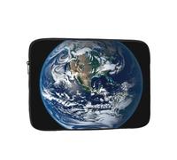 Blue Marble Earth Laptop Case 17 inch, TSA Laptop Sleeve Shockproof Protective Notebook Case Water Resistant Computer Carrying Cover Briefcase Handbags Men Women Computer Bag