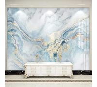 Blue Marble Luxury Tv Sofa Background Wall Modern Living Room Decoration for Home Seamless Wall Covering 3D Wallpaper Home Decor Paste Living Room The Wall for Bedroom Mural-200cm×140cm