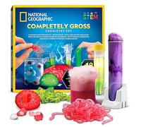 Blue Marble NATIONAL GEOGRAPHIC Gross Chemistry Set - 18 Gross Science Experiments for Kids, Dissect a Brain, Burst Blood Cells, and More, Great STEM Science Kit for Kids