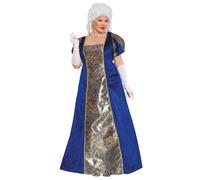 Blue marquise costume for women