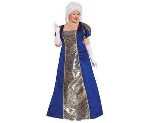 Blue marquise costume for women