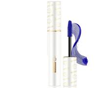 Blue Mascara, Waterproof Coloured Mascara 4d Fiber Thick Long Smudge&Clump-Proof Lash Primer for Sensitive Eyes Eyelash Dye Makeup for Party Stage Use