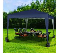 (Blue) Mcc® 3x3m Pop-up Gazebo Waterproof Outdoor Garden Marquee Canopy NS