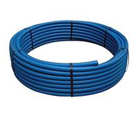 Blue MDPE Pipe - Cold Water - Polypipe, 25mm x 50mtr