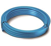 Blue MDPE Plastic Water Mains Pipe 20MM X 50MM