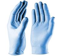 Blue medical grade Nitrile gloves - Strong, Multi-Purpose, Powder Free Simply Sanitize Large Nitrile Gloves - BNG003 - 100PK