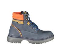 Blue Men's Boot with Lace and Side Zip - male - Carrera - Kids Boots - Blue - 30 EU - Kids 30 EU