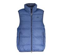 Blue Men's Vest Embroidered Zipper - male - La Martina - Waistcoats - Blue - XL - Jackets XL