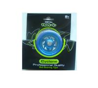 Blue Metal Ball Bearing Yo Yo Cyclone Yoyo by tillon