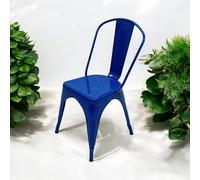 Blue Metal Tolix Chairs, perfect for home and business use