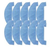 Blue Microfiber Mop Cloth For Liectroux M70 Pro Robot Vacuum, Compatible With For Trouver E10 For Monsga Ms1 Max, Washable Cleaning Pad Replacement Accessories 4 Pack(10 PACK)