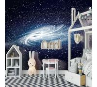 Blue Milky Way Stars Universe Stars 3D Wallpaper Luxury Home Dining Decor Paste Sofa Living Room The Wall for Bedroom Mural-350cm×256cm