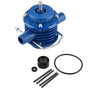 Blue Mini Self Priming Hand Electric Drill Water Pump, Engineering Plastic Drill Powered Water Pump with Stainless Steel Parts for Home Garden Irrigation