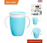 Blue Miracle 360 Trainer Cup, 7oz - Non-Spill Toddler Drinking Solution