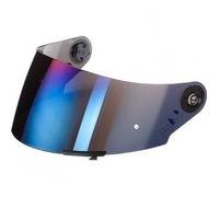 BLUE MIRROR VISOR TO FIT A SCHUBERTH SR1 MOTORCYCLE HELMET