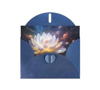 Blue MJHKXLJ flower diamond painting Prints Pearlized Greeting Card - Envelope Included - Perfect for Christmas, Birthdays, Valentines, Weddings, and More