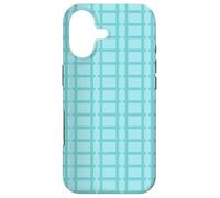 Blue Modern Railroad Ladder Grid Frames Lines Rows Pattern Case for iPhone 17
