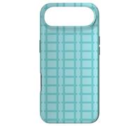 Blue Modern Railroad Ladder Grid Frames Lines Rows Pattern Case for iPhone Air