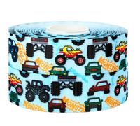 Blue Monster Truck Ribbon 22mm x 2m Gift Wrap & Birthday Cake Decoration